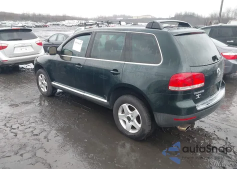 2005 Volkswagen Touareg V6 из США, поврежденный, VIN WVGZG77L25D031449